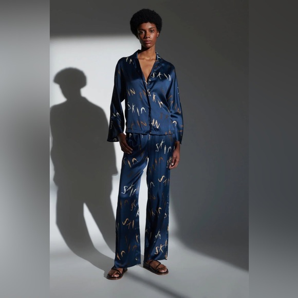 NWT Skin Tamsyn Silk Embody Pajama Set - Picture 2 of 7